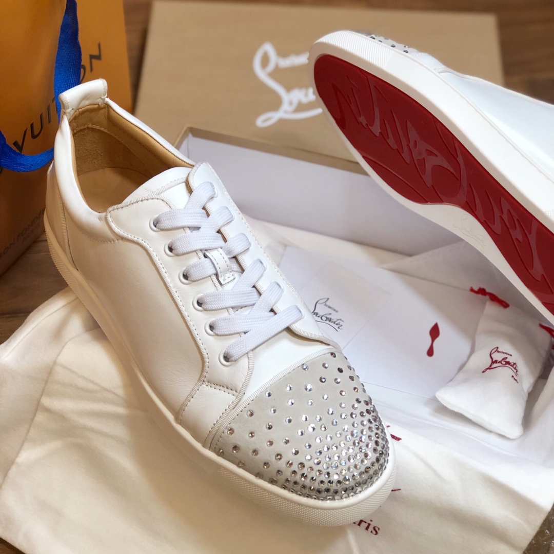 Christian Louboutin Sneaker Junior Spikes Flat