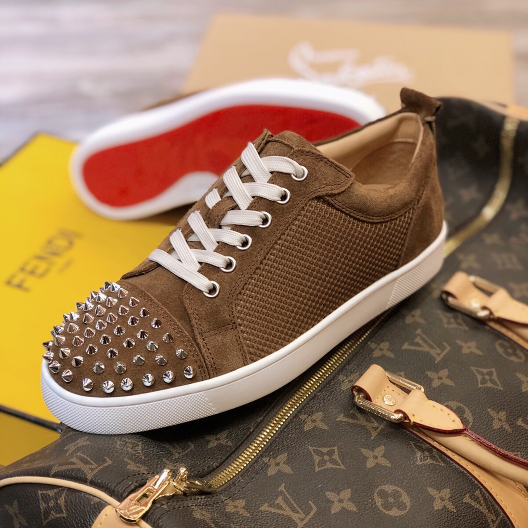 Christian Louboutin Sneaker Junior Spikes Flat