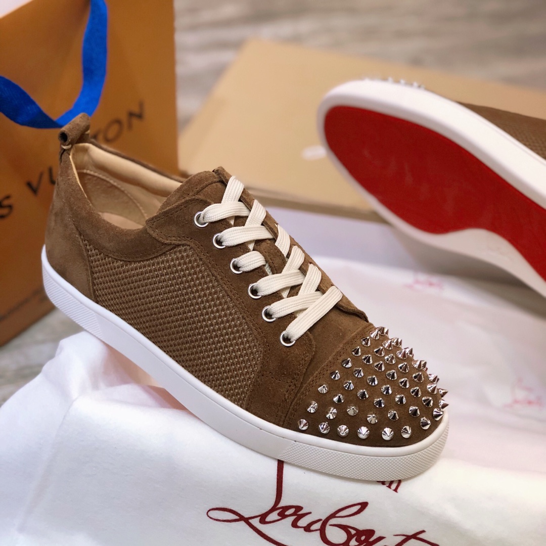 Christian Louboutin Sneaker Junior Spikes Flat