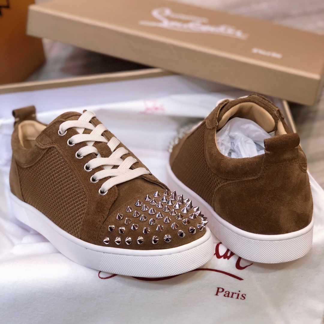 Christian Louboutin Sneaker Junior Spikes Flat