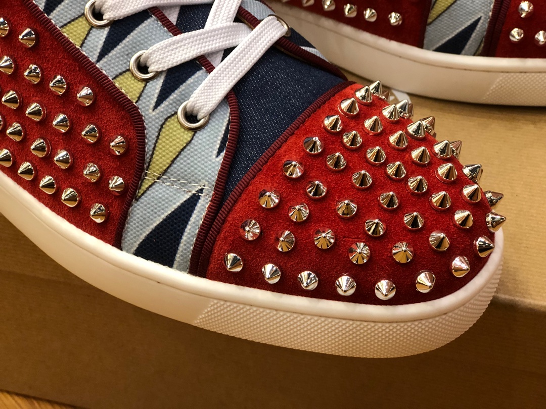 Christian Louboutin Sneaker Junior Spikes Flat