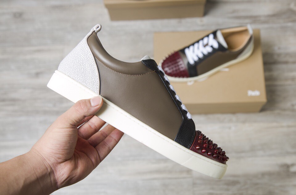 Christian Louboutin Sneaker Junior Spikes Flat