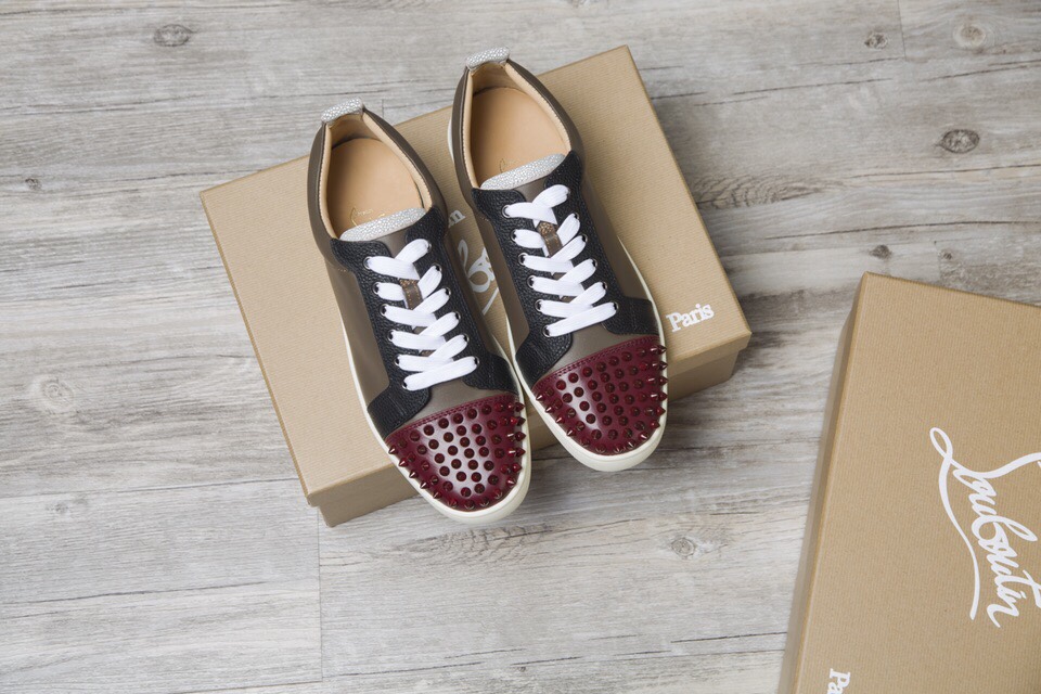 Christian Louboutin Sneaker Junior Spikes Flat