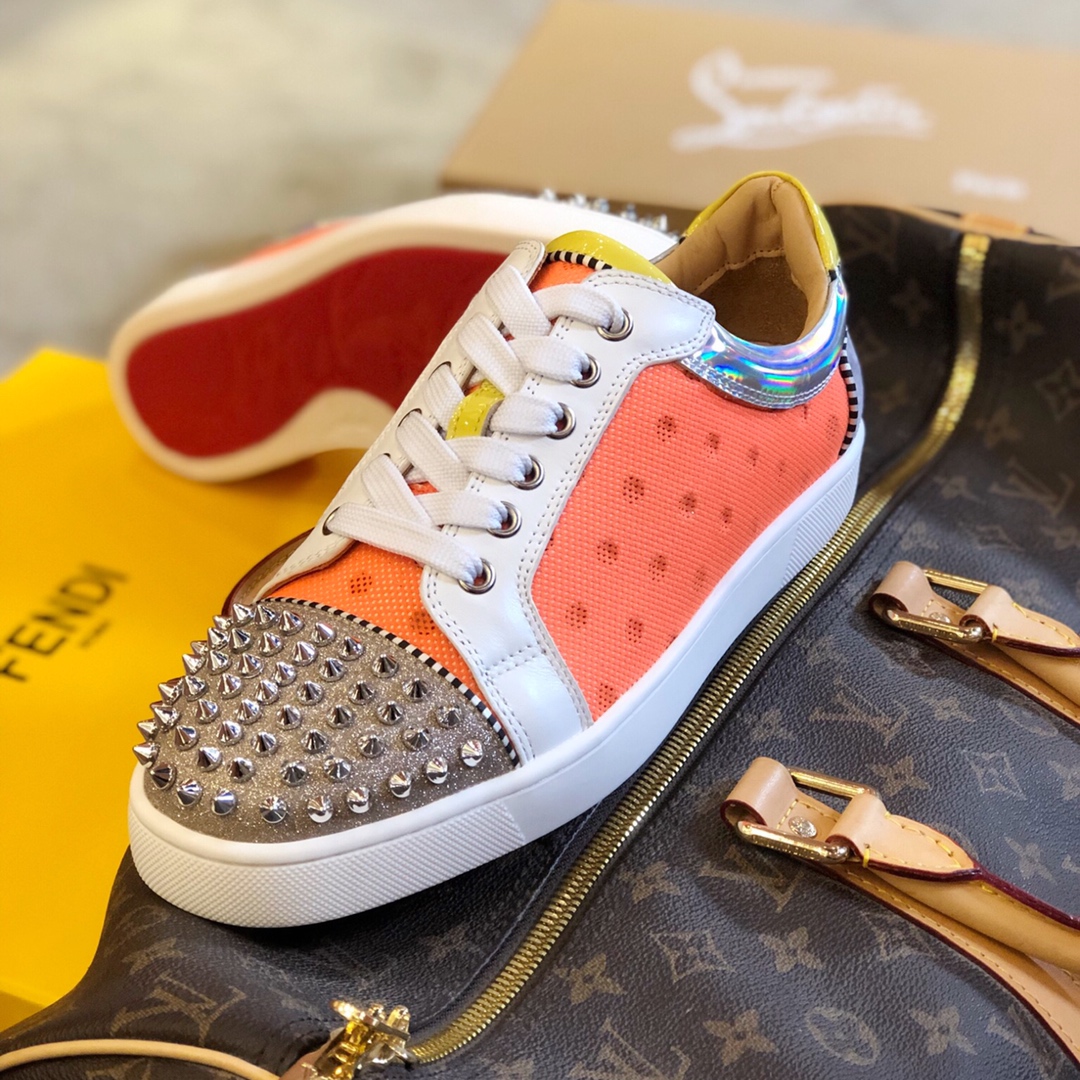 Christian Louboutin Sneaker Junior Spikes Flat