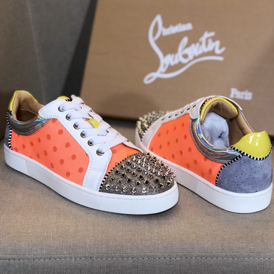 Christian Louboutin Sneaker Junior Spikes Flat