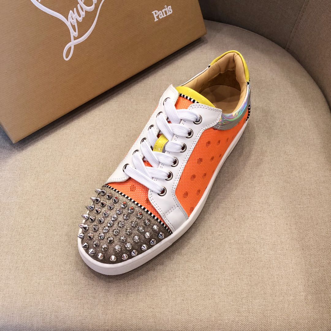 Christian Louboutin Sneaker Junior Spikes Flat