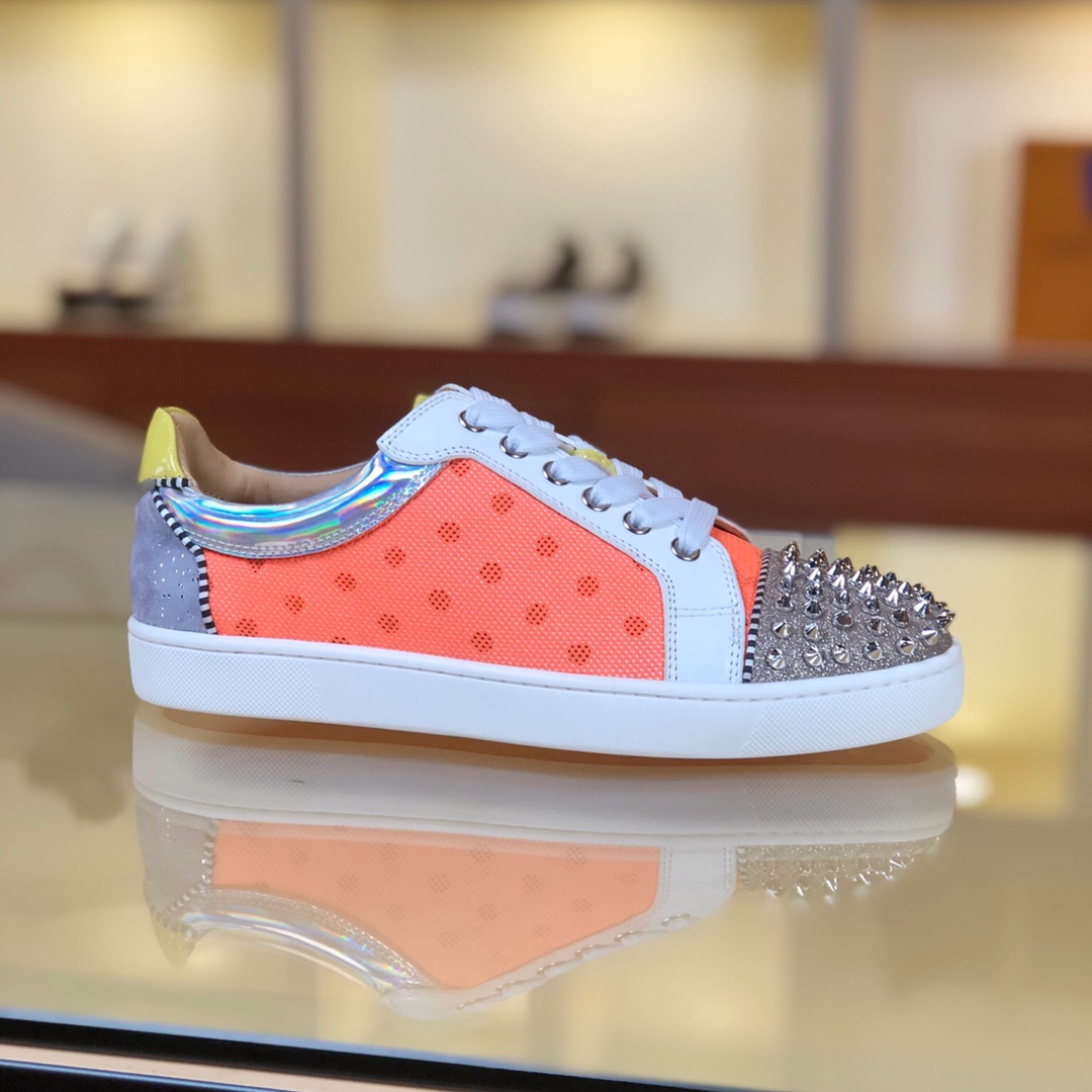 Christian Louboutin Sneaker Junior Spikes Flat