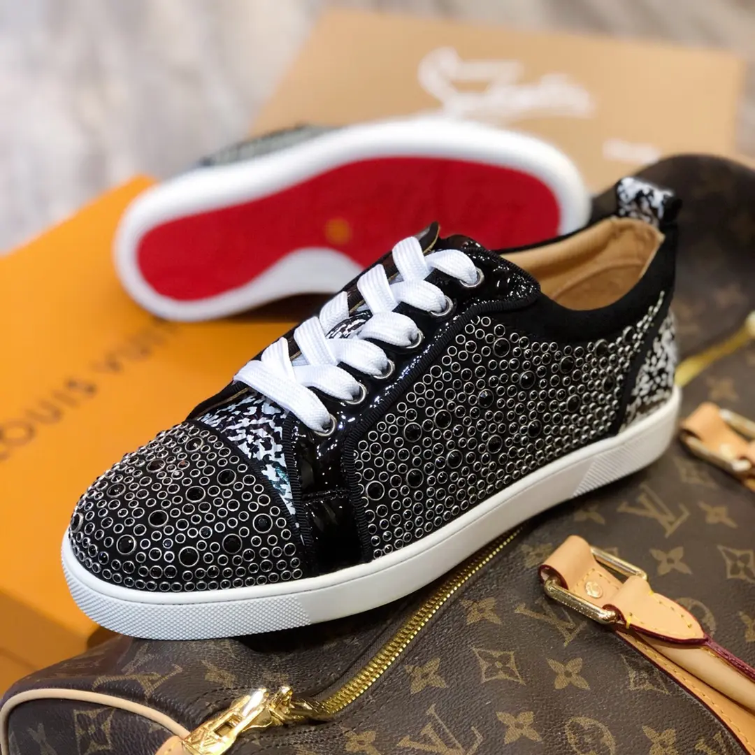 Christian Louboutin Sneaker Junior Spikes Flat