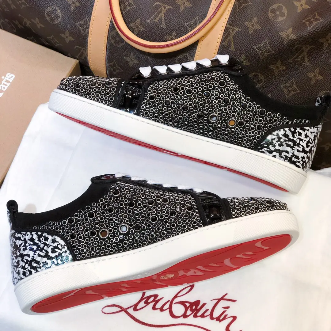 Christian Louboutin Sneaker Junior Spikes Flat