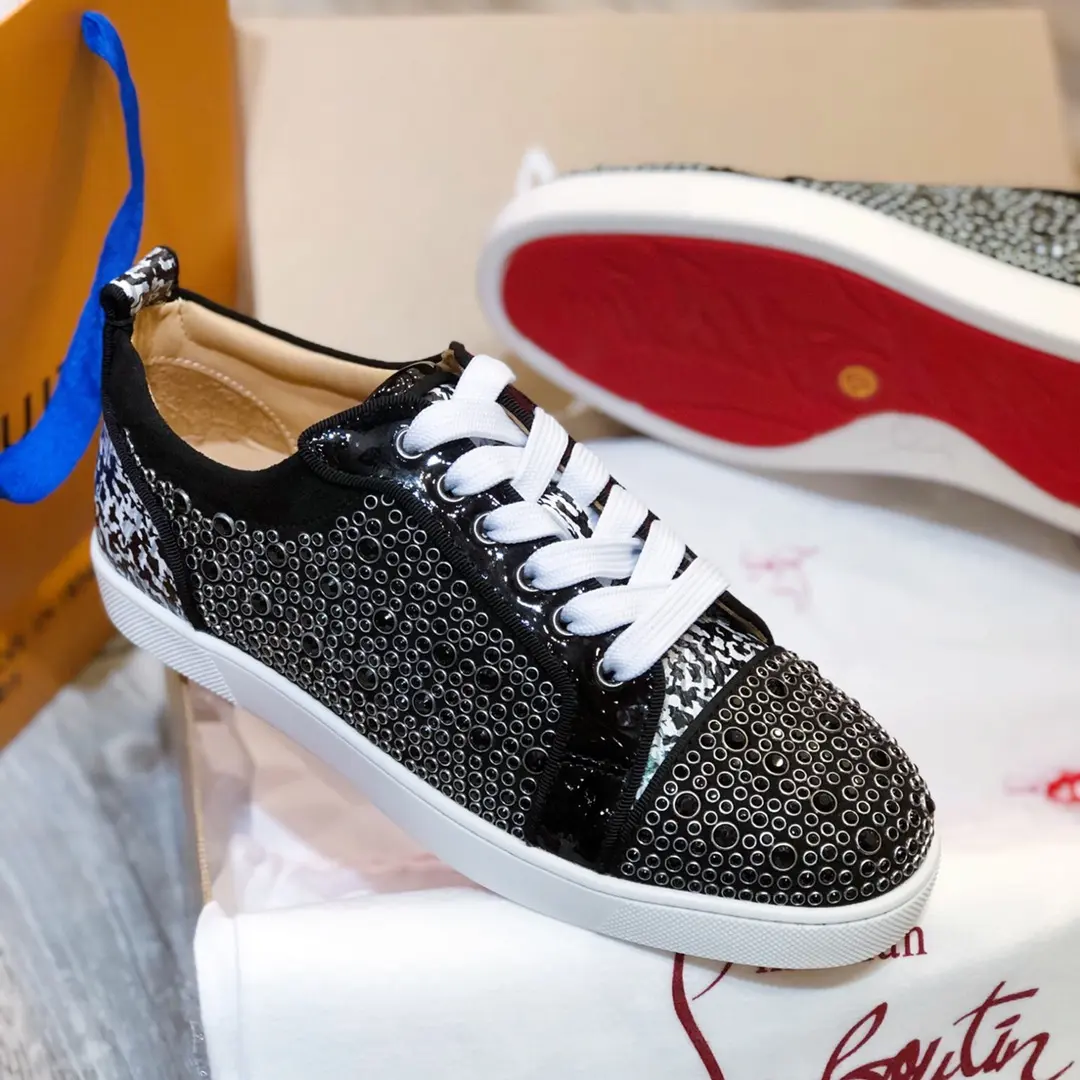 Christian Louboutin Sneaker Junior Spikes Flat