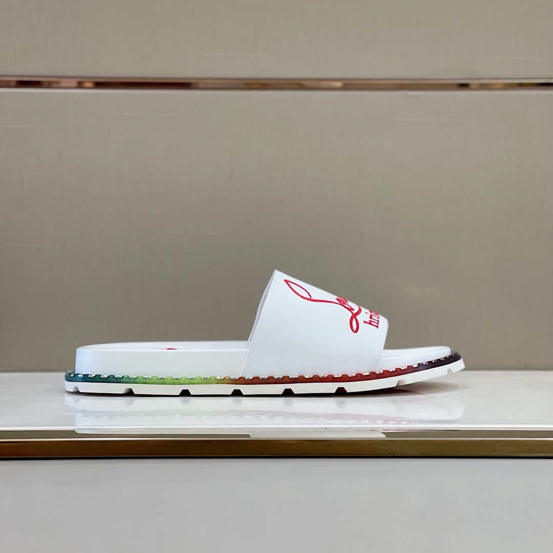 Christian louboutin Slipper in White