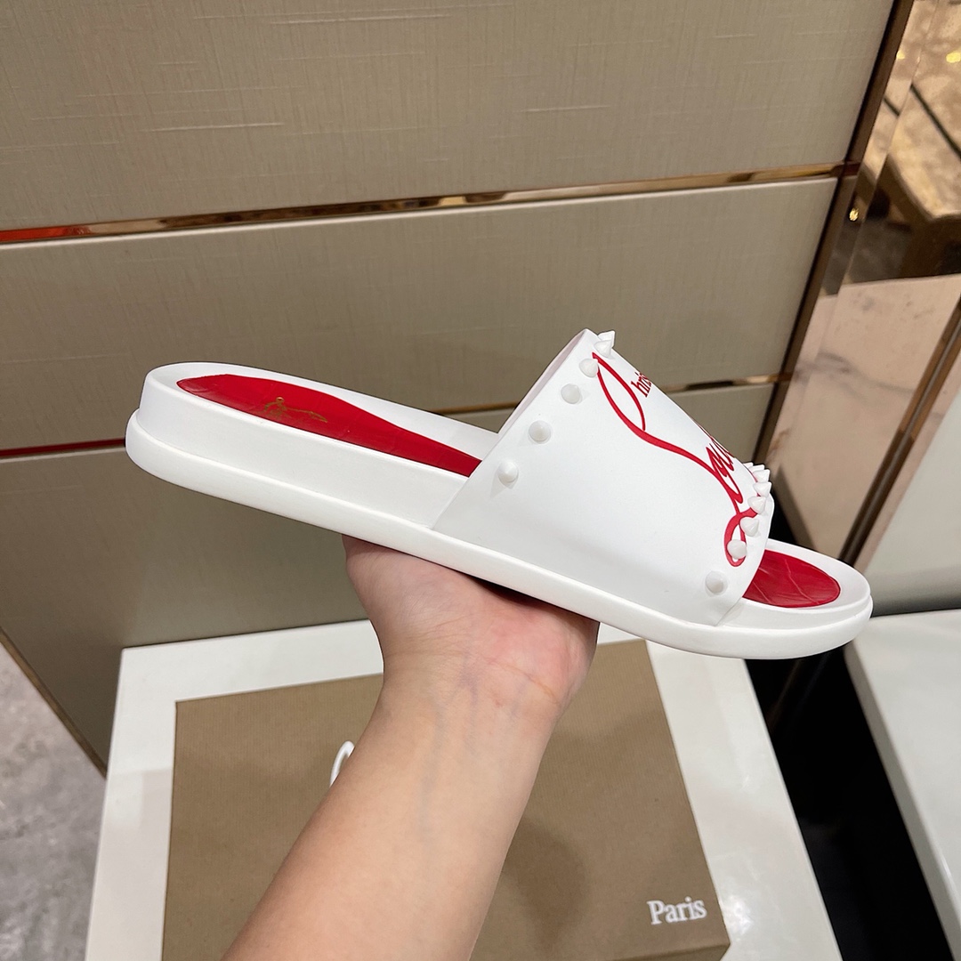 Christian louboutin Slipper in White