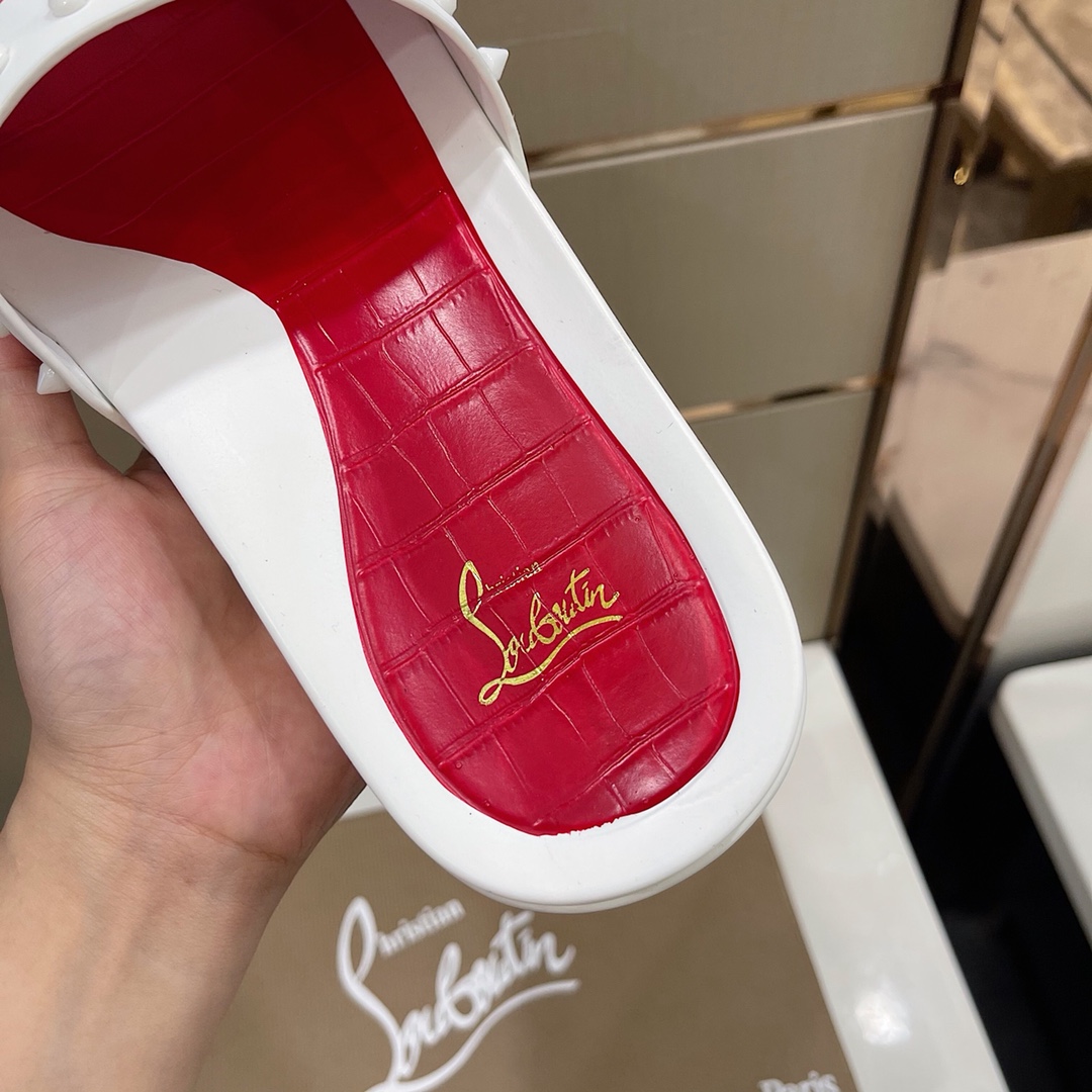 Christian louboutin Slipper in White