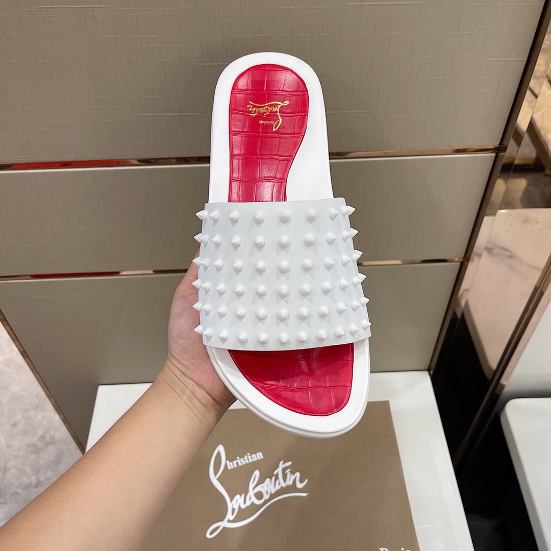 Christian louboutin Slipper in White