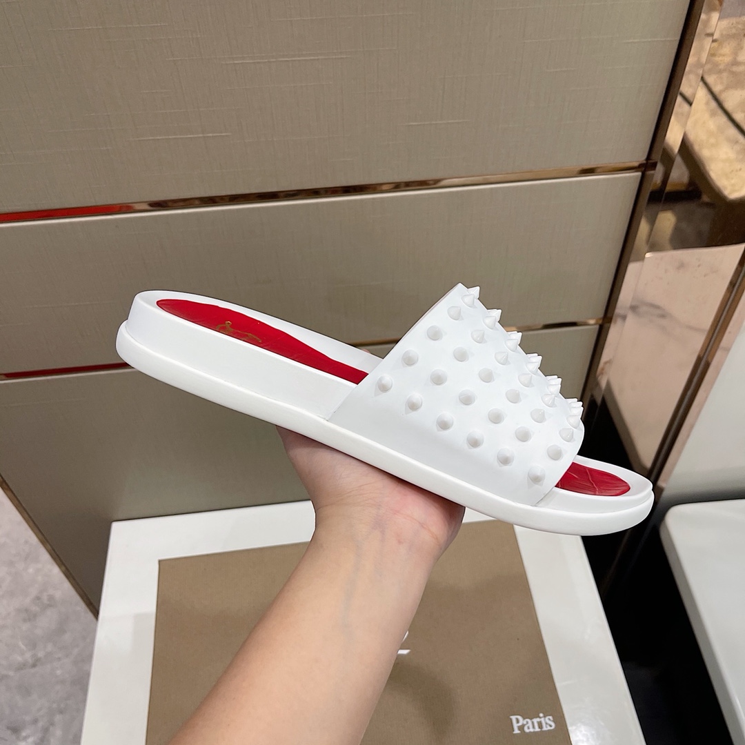 Christian louboutin Slipper in White