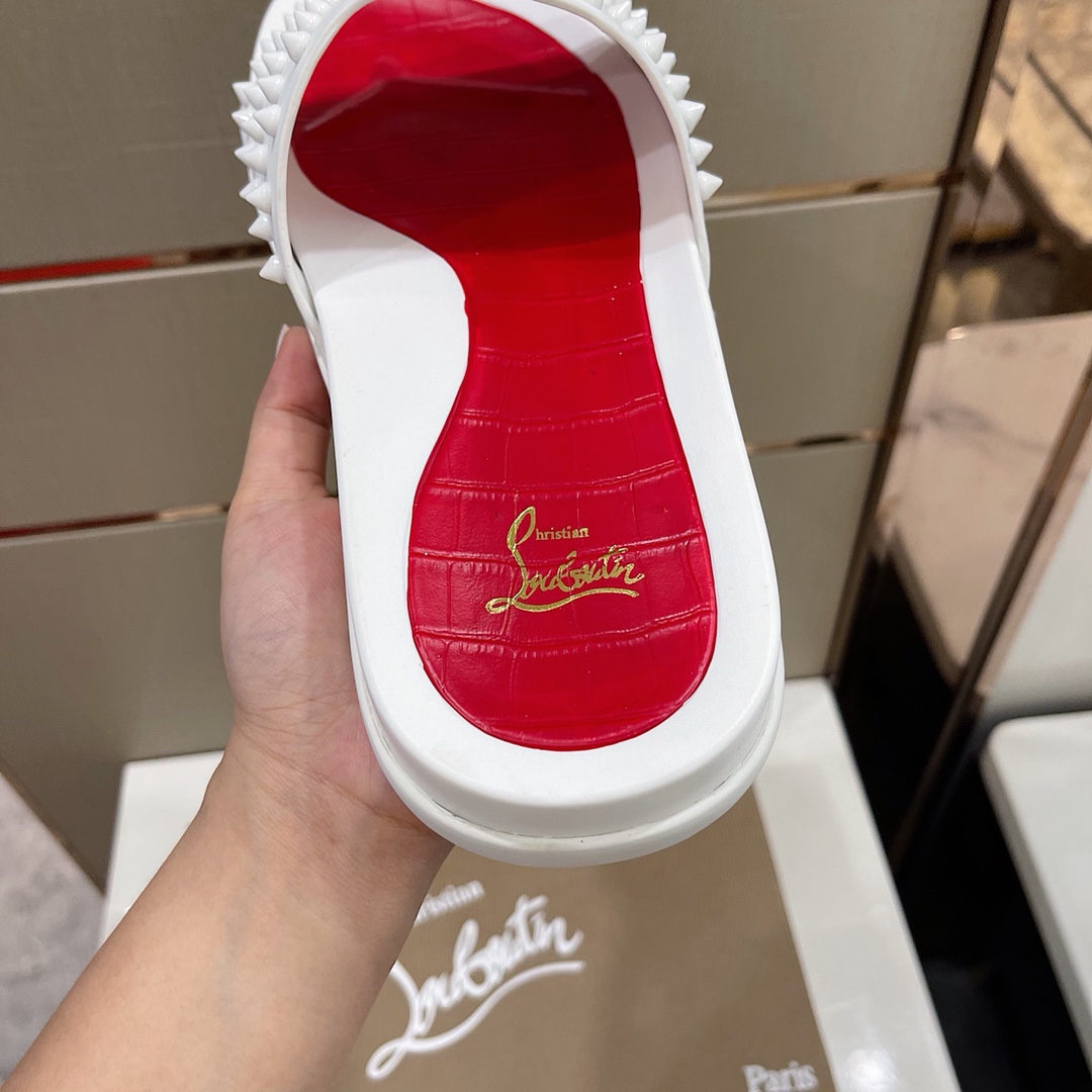 Christian louboutin Slipper in White