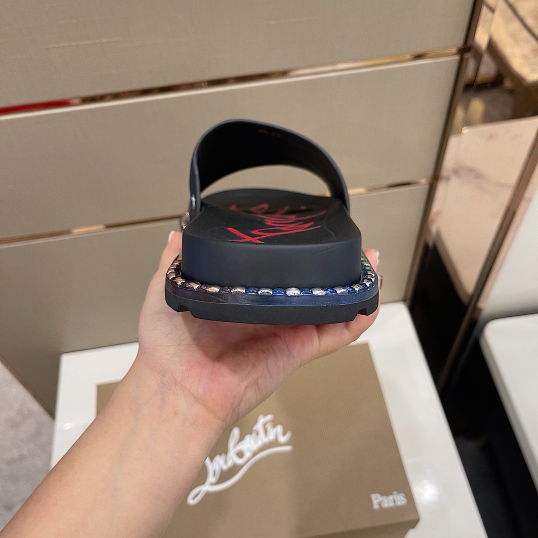 Christian louboutin Slipper in Black