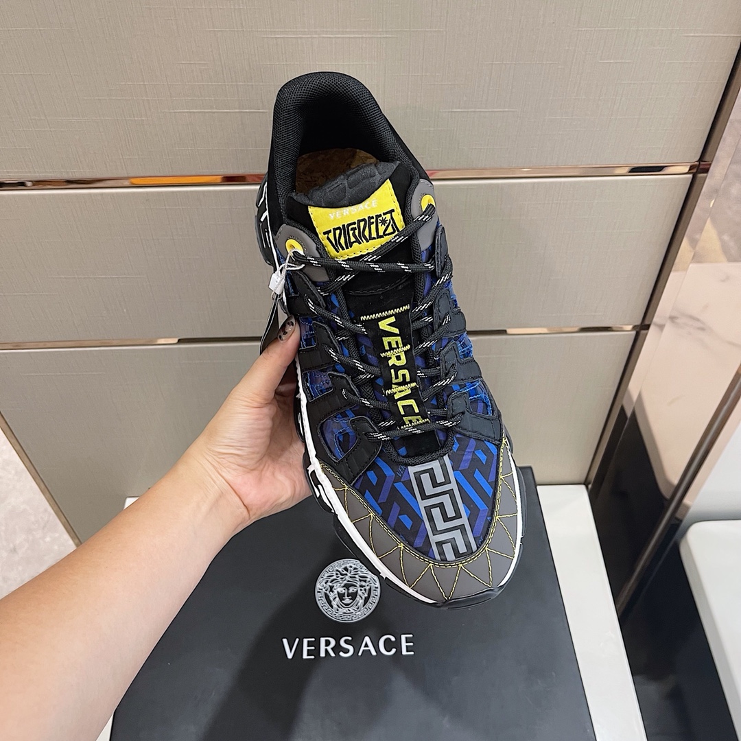 Versace Sneaker Trigreca in Black