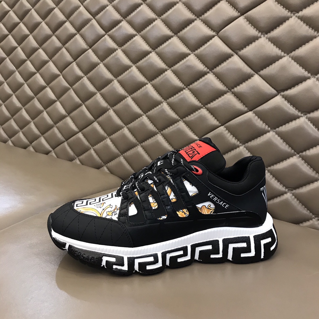 Versace Sneaker Trigreca in Black