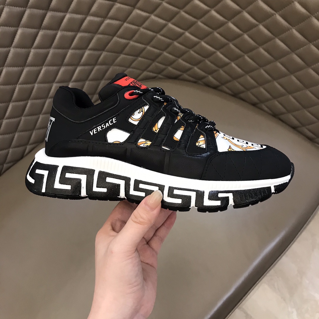 Versace Sneaker Trigreca in Black