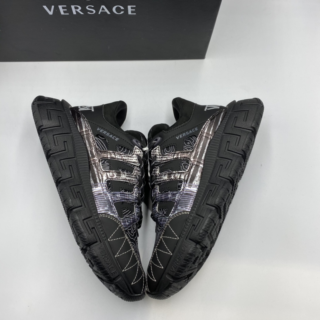 Versace Sneaker Trigreca in Black