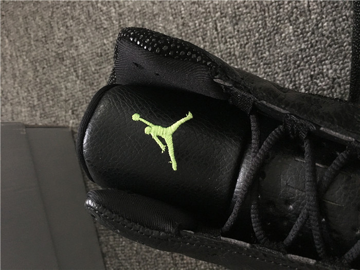 High Quality Air Jordan 13 Retro Black/Dark Green Mens Sneakers 50C7DB542BBB