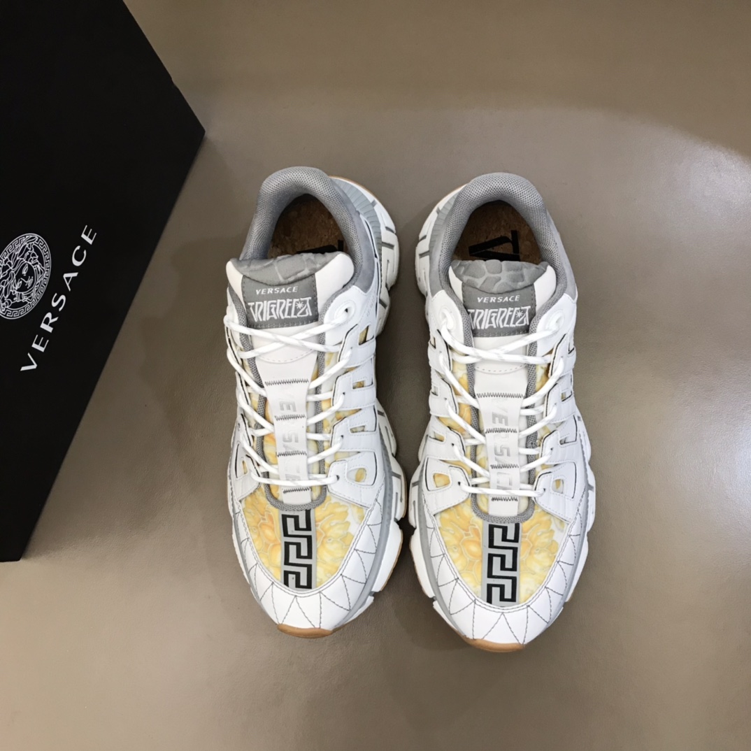 Versace Sneaker Chain Reaction in White