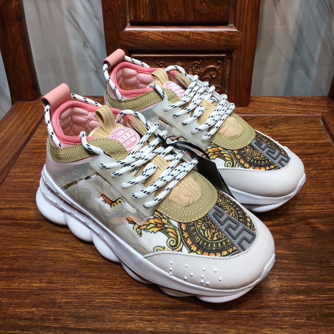 Versace Sneaker Chain Reaction in White