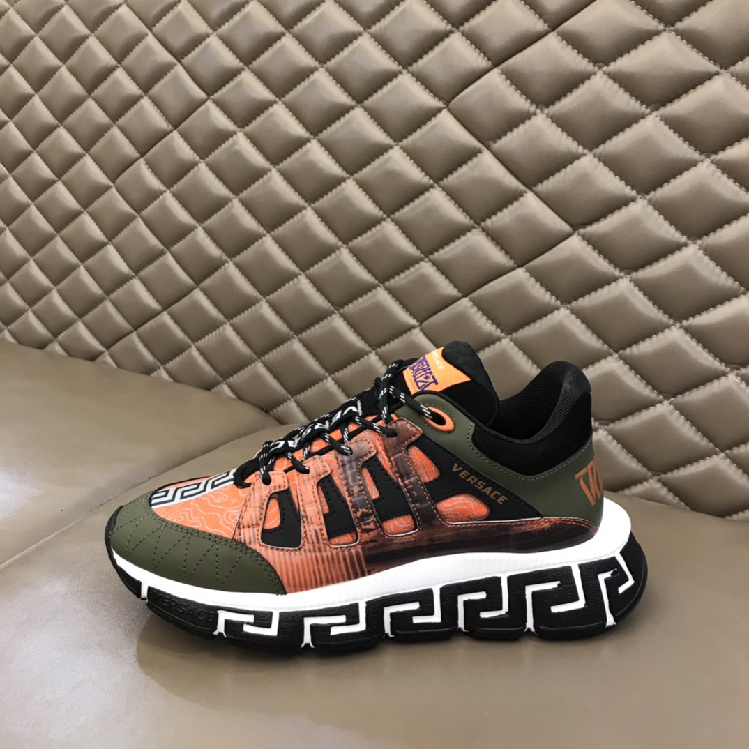 Versace Sneaker Chain Reaction in Orange
