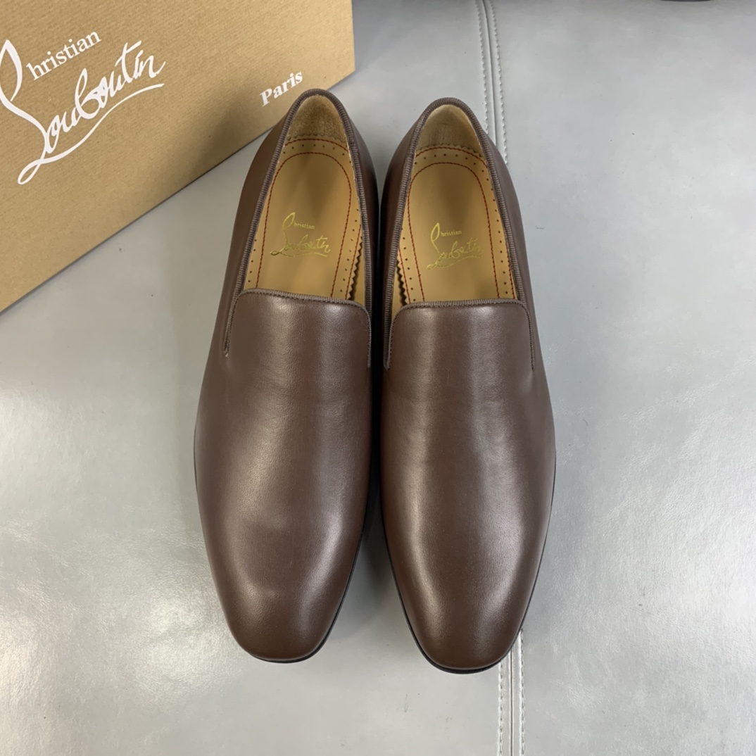 Christian Louboutin Dandelion Flat in Brown