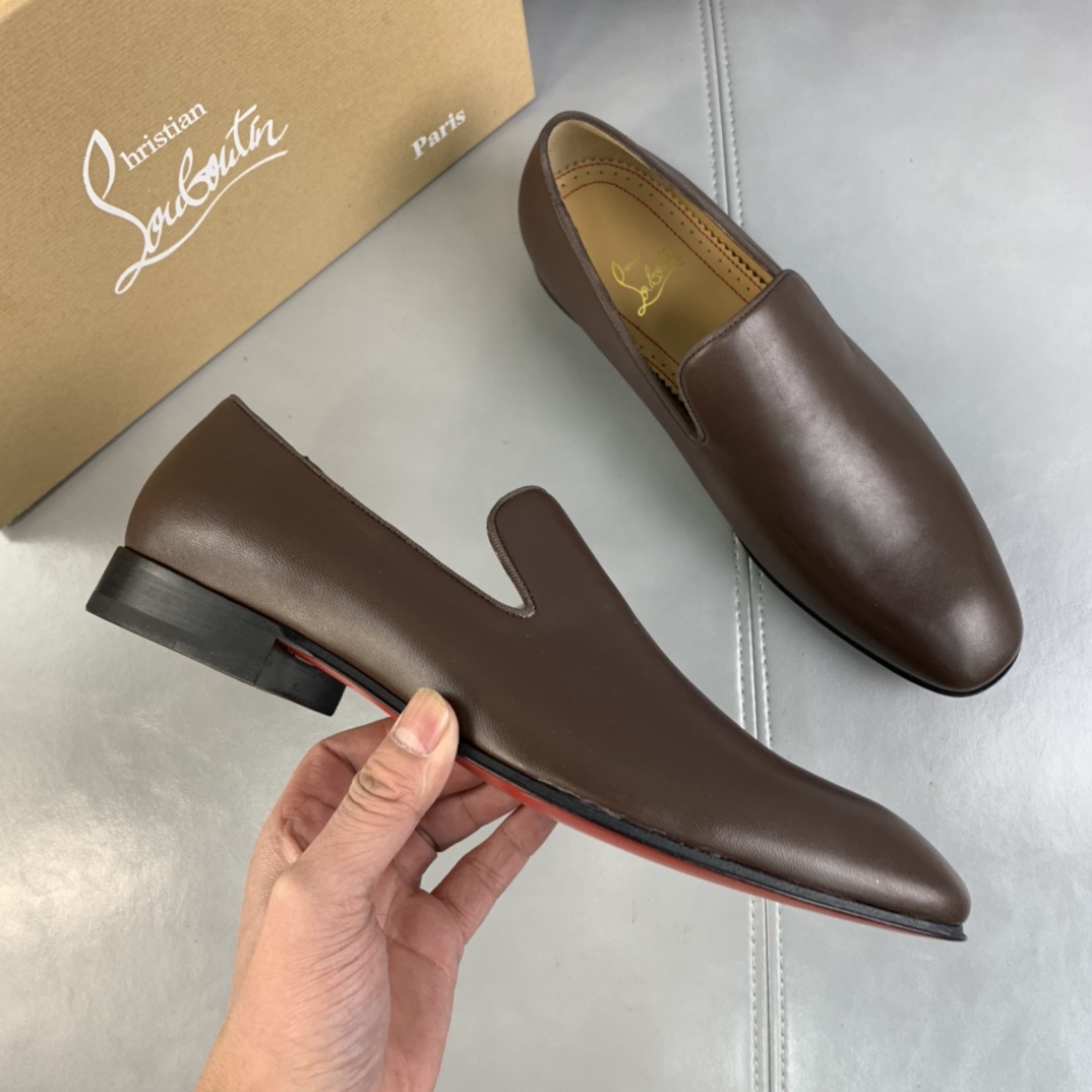 Christian Louboutin Dandelion Flat in Brown