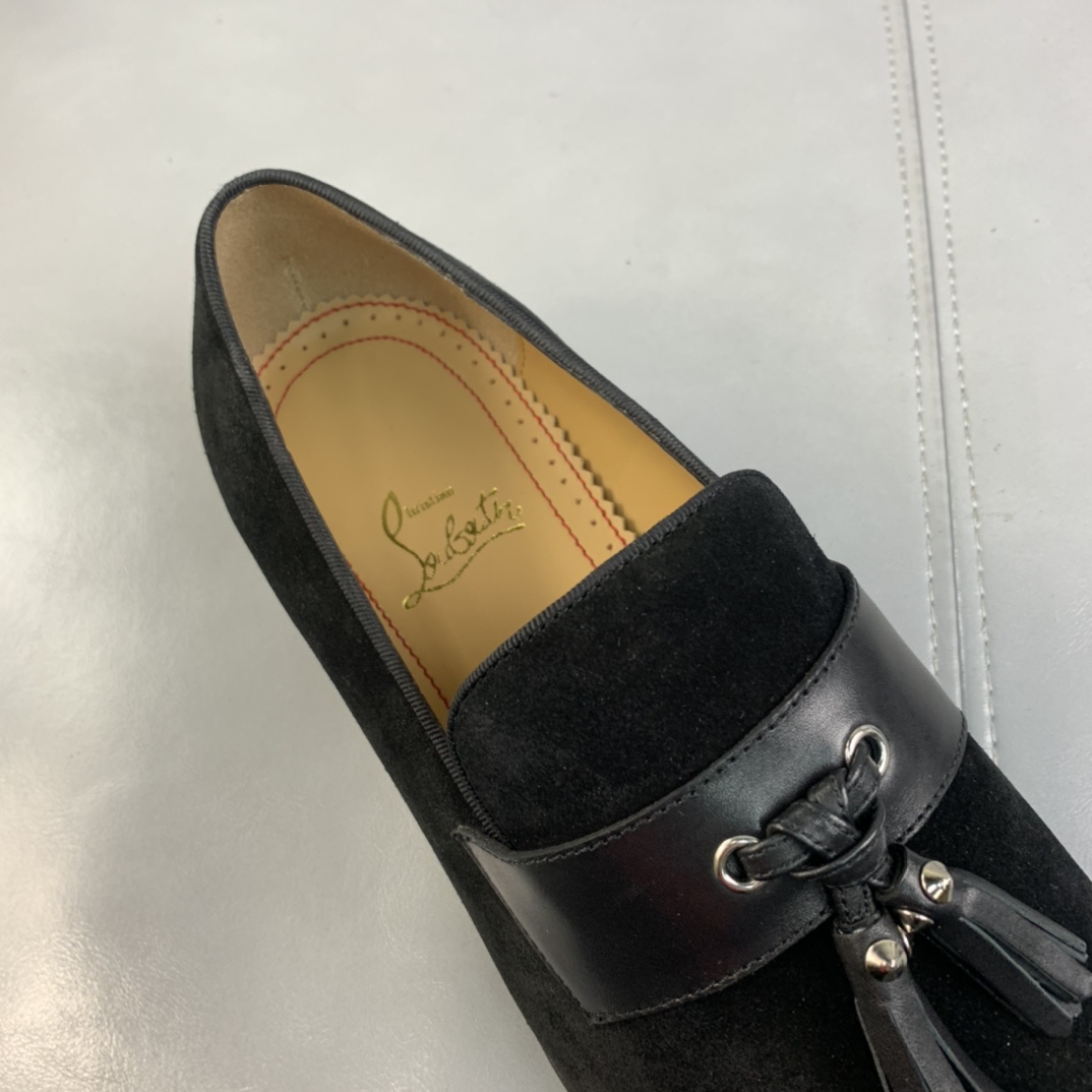 Christian Louboutin Dandelion Flat in Black