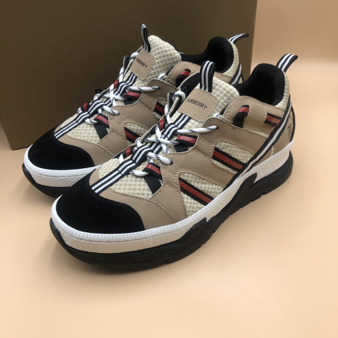 BurBerry Sneaker in Brown with Black