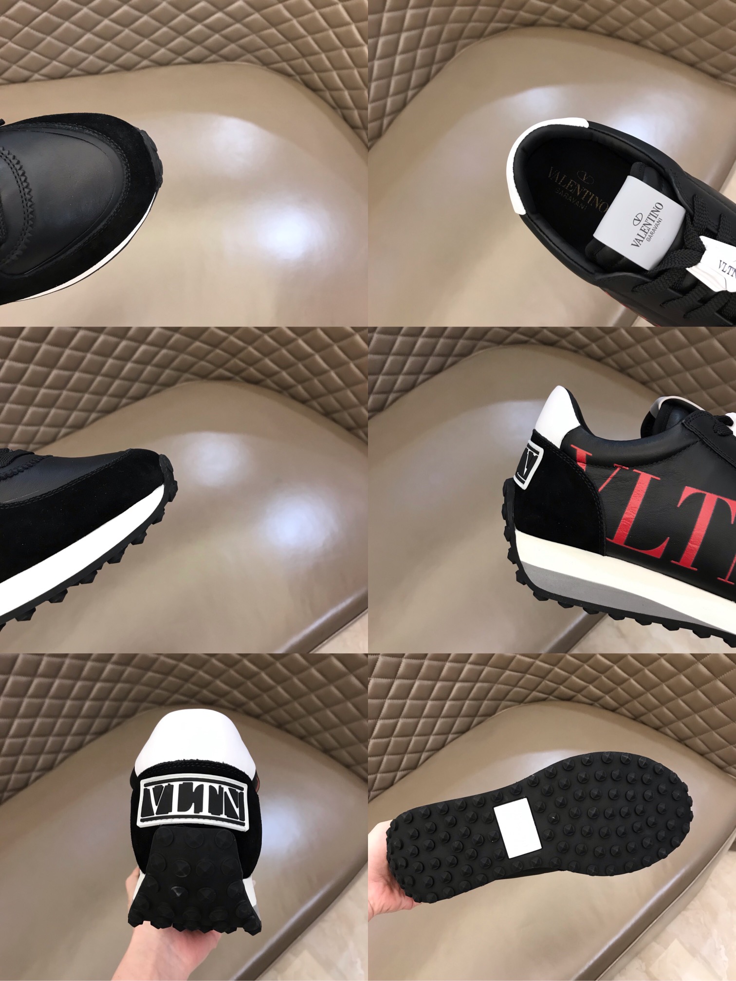 Valentino Sneaker Roller in Black