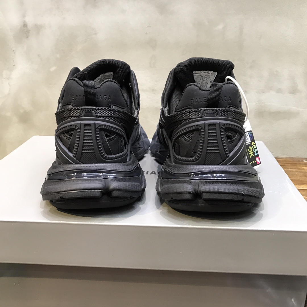 BALENCIAGA Track Trainer LED Sneakers in Black