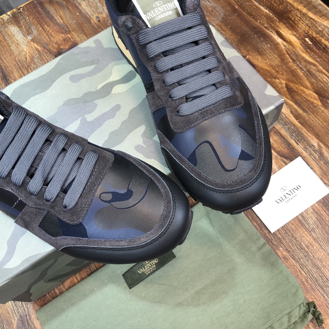 Valentino Sneaker Rockrunner in Black