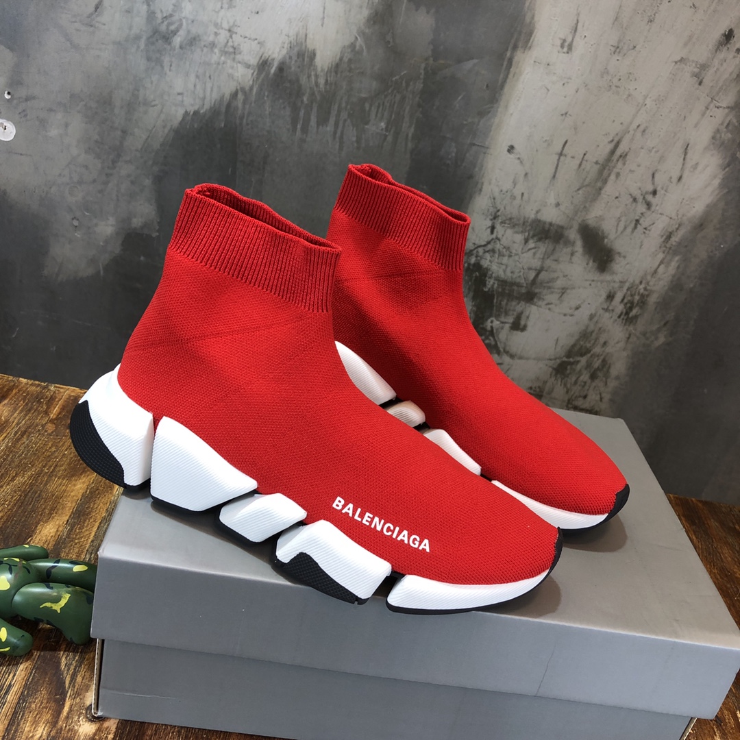 Balenciaga Sneaker Speed Runner 2.0 in Red