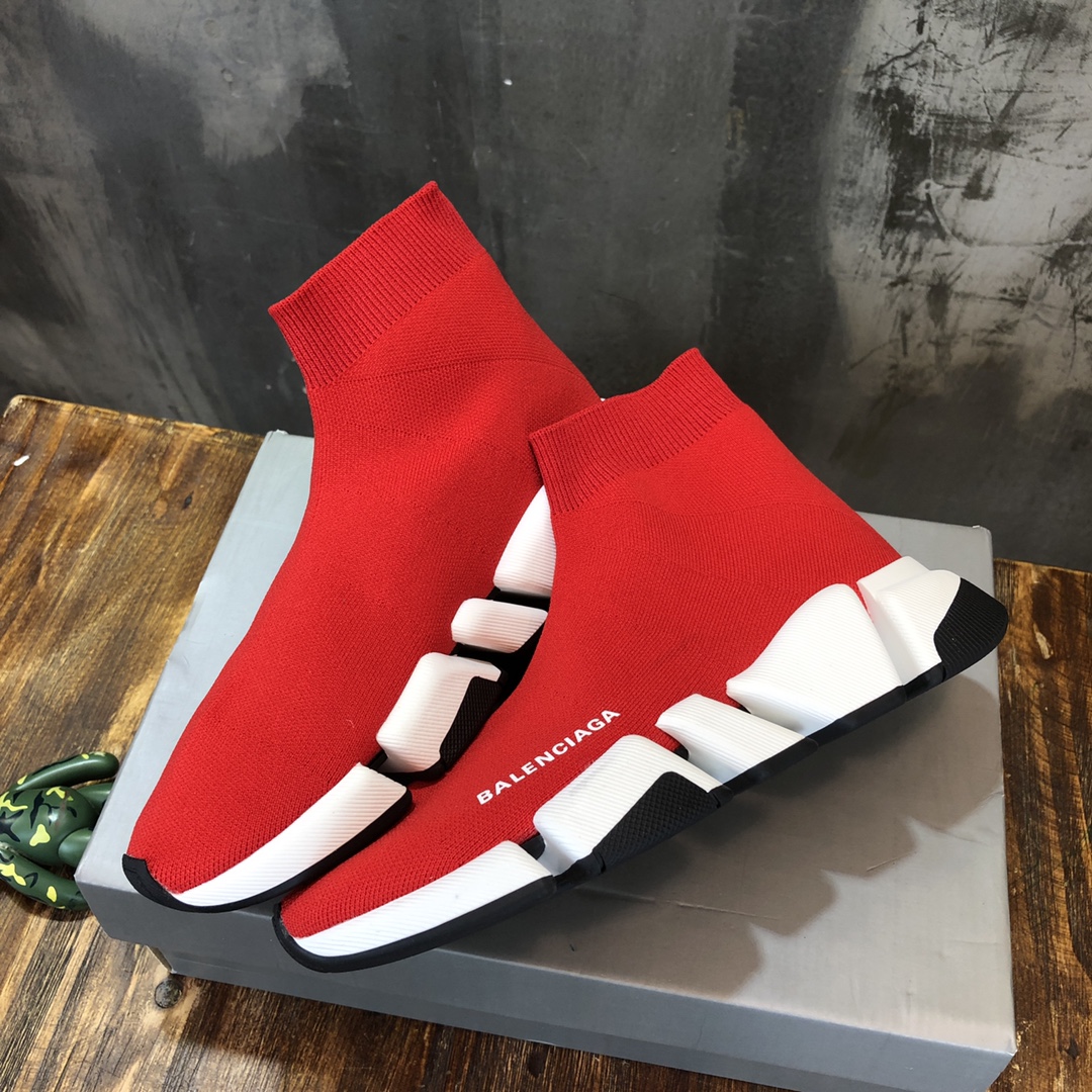 Balenciaga Sneaker Speed Runner 2.0 in Red