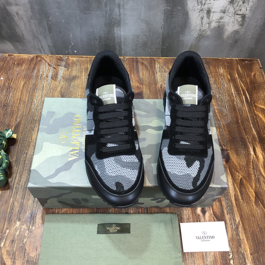 Valentino Sneaker Rockrunner in Black