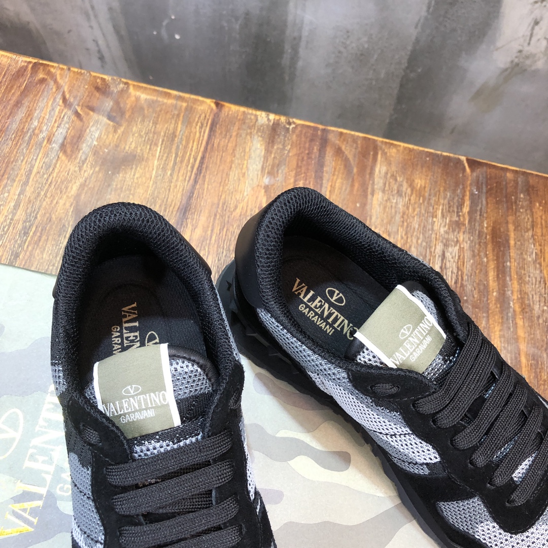 Valentino Sneaker Rockrunner in Black