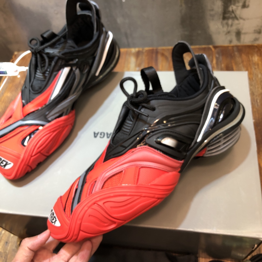 Balenciaga Sneaker Runway Tyrex Panelled Trainers 