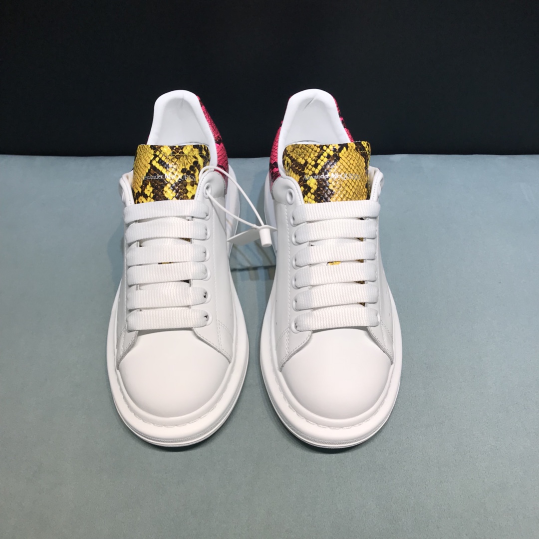 Alexander McQueen Sneaker Oversized Print Heel