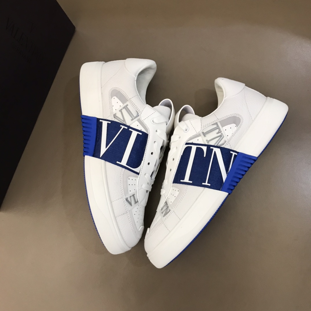 Valentino Sneaker Low-Top Calfskin with Bands