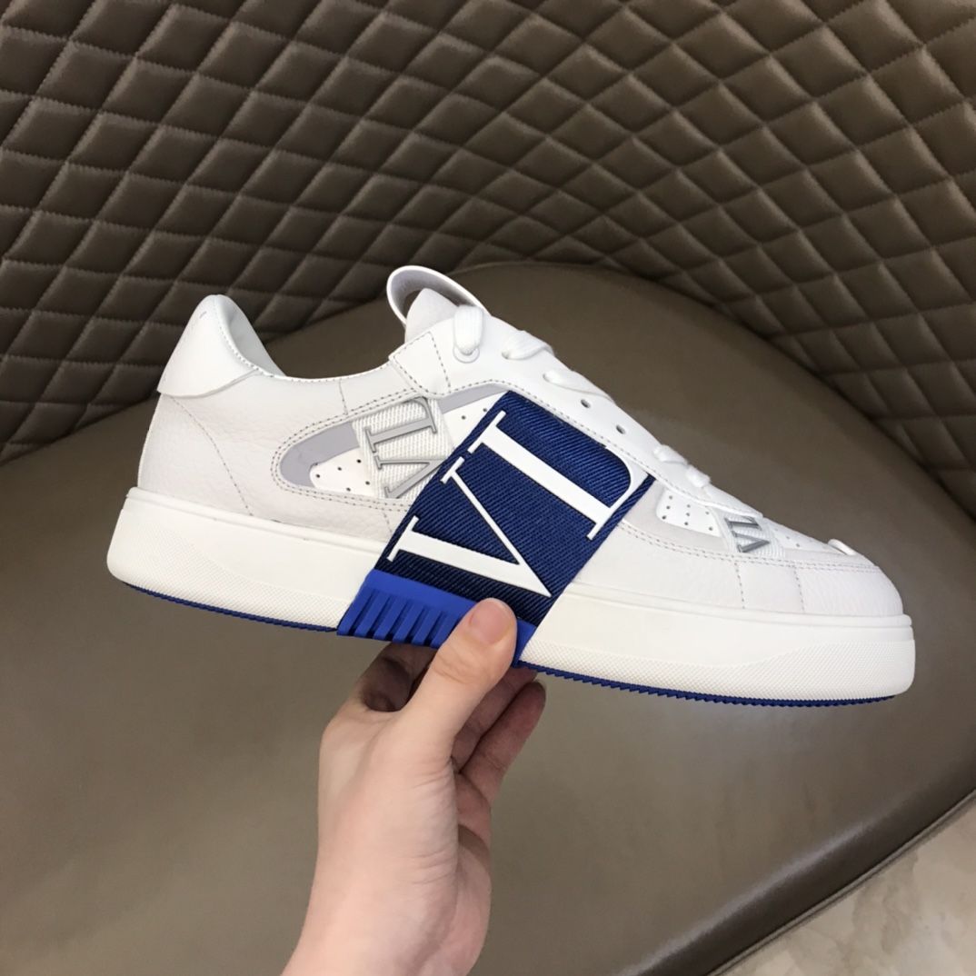 Valentino Sneaker Low-Top Calfskin with Bands