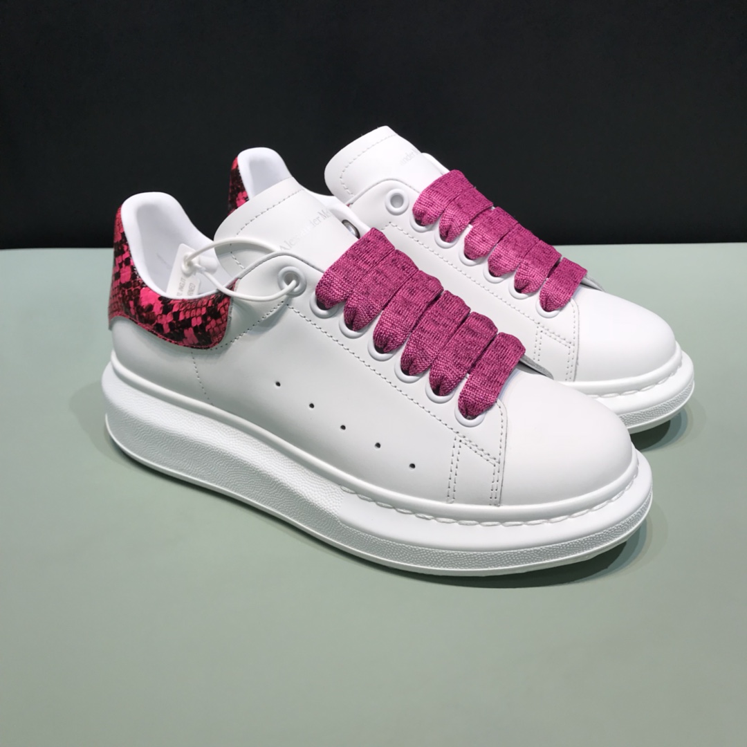 Alexander McQueen Sneaker Oversized Pink Lace-up