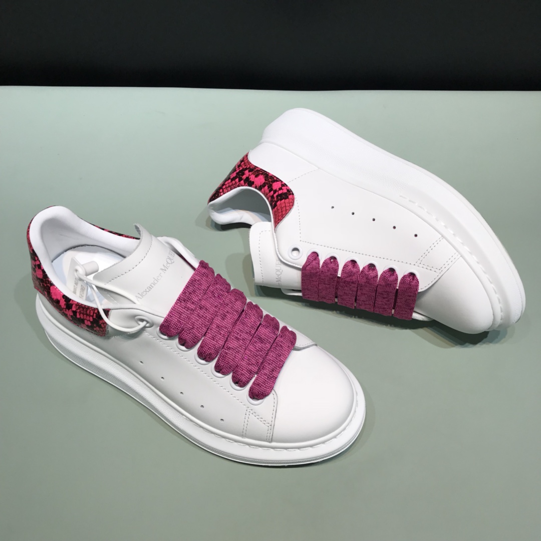 Alexander McQueen Sneaker Oversized Pink Lace-up