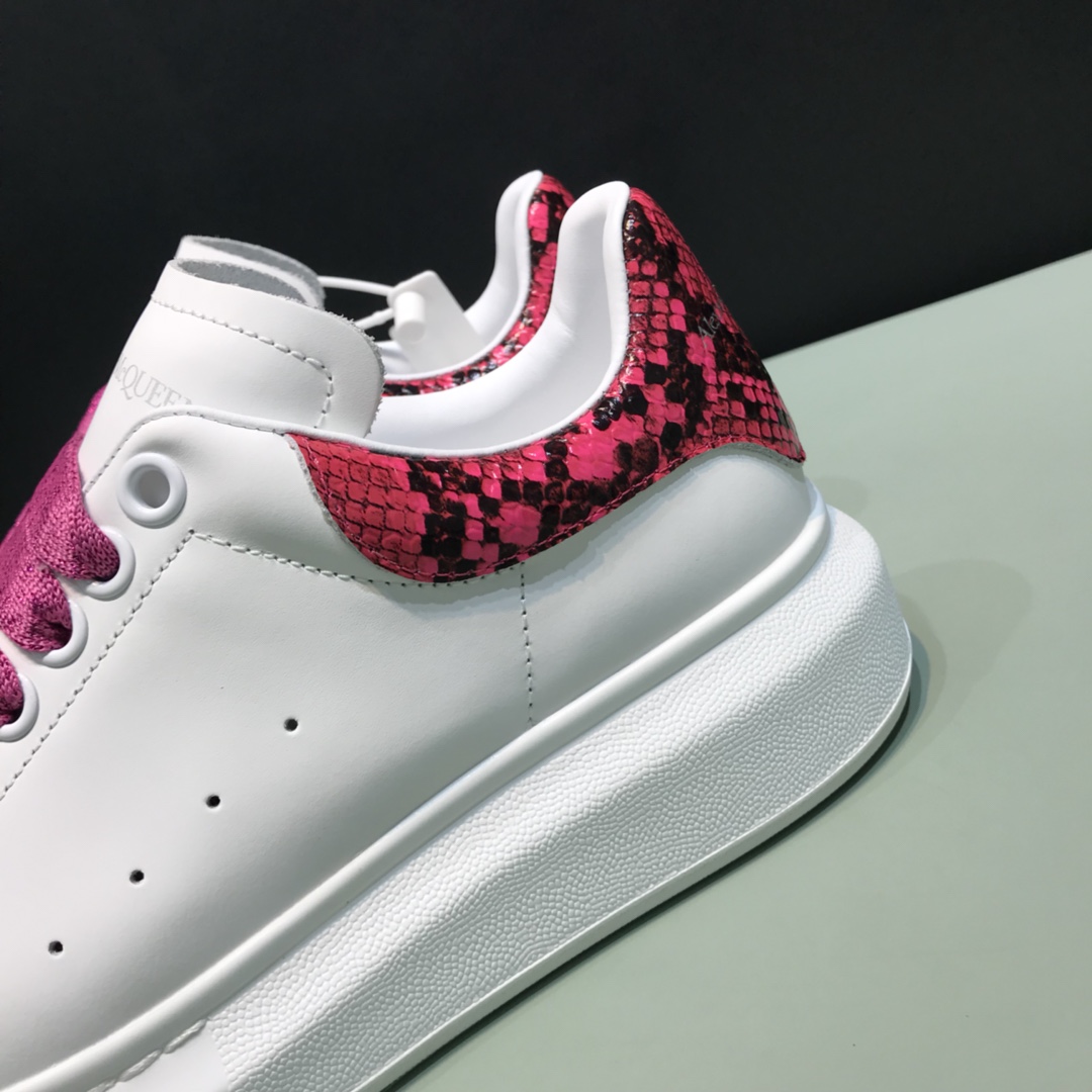 Alexander McQueen Sneaker Oversized Pink Lace-up