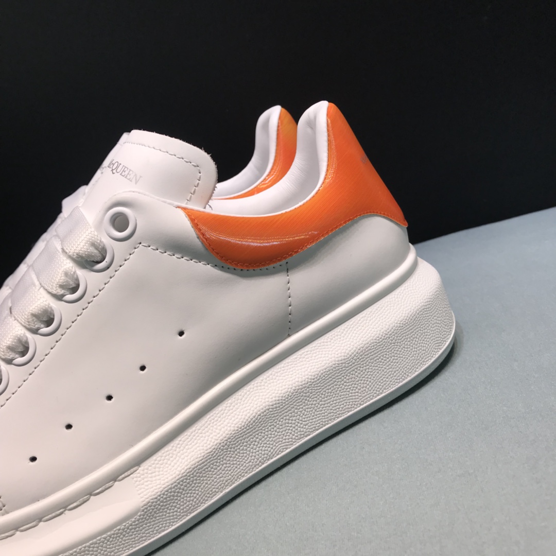 Alexander McQueen Sneaker Oversized Orange Heel