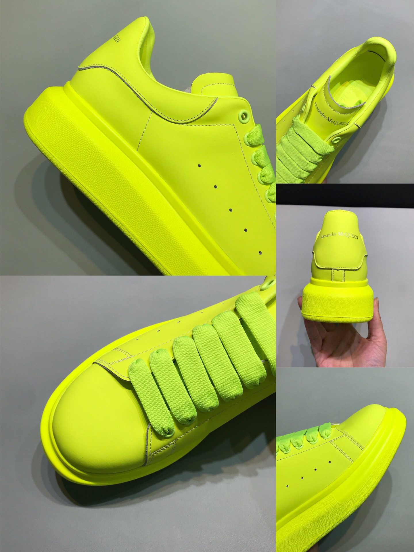 Alexander McQueen Sneaker Oversized in Yellow