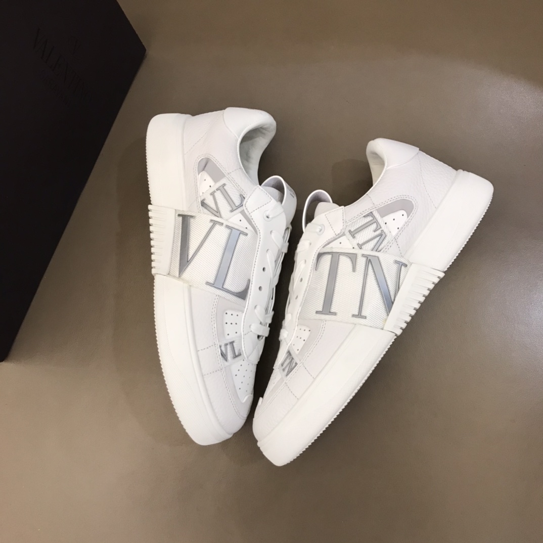 Valentino Sneaker Low-Top Calfskin with Bands